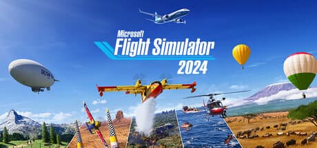 Titelbild von Microsoft Flight Simulator 2024