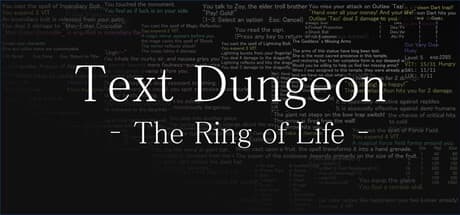 Titelbild von Text Dungeon: The Ring of Life
